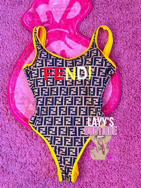 fendi bathers|Fendi bathing suits.